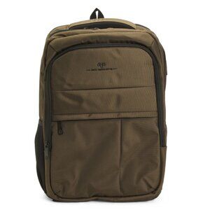 JACK ABRAHAMS Olive 18in Backpack With Trolley Sleeve
